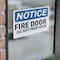 Signmission Fire Door Do Not Prop Open OSHA Notice Sign, Vinyl Decal, 7in W x 5in L, 2PK OS-2PACK-NS-D-57-L-12573 - alternate 4